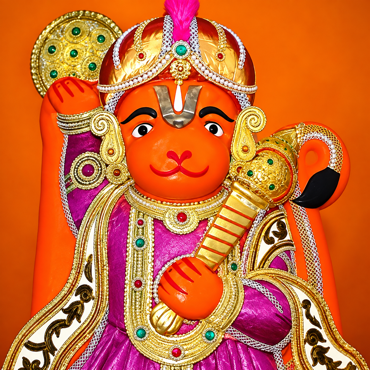 उज्जैन में नहीं हिली खड़े हनुमान जी की प्रतिमा, मूर्ति निकालना बनी बड़ी चुनौती